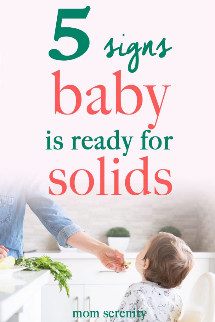 5 Signs That Your Baby Is Ready for Solid Food
