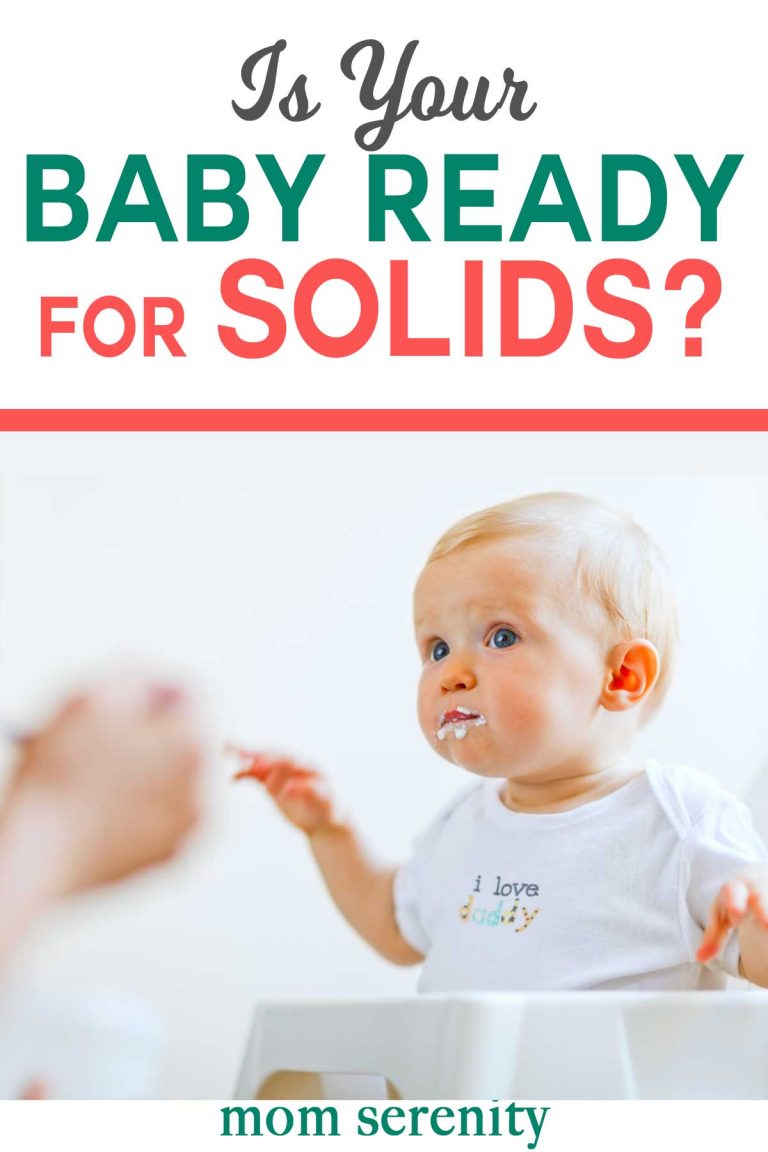 5 Signs Your Baby is Ready for Solid Food Mom Serenity