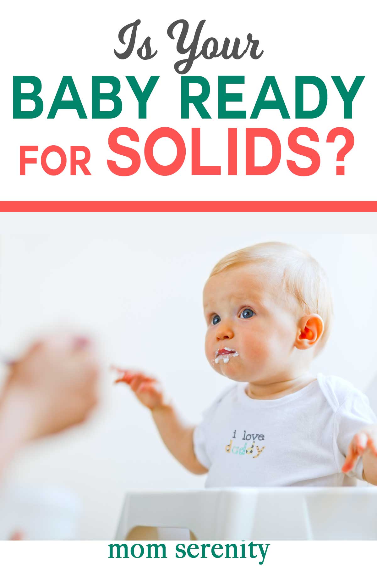 5 Signs Your Baby is Ready for Solid Food Mom Serenity