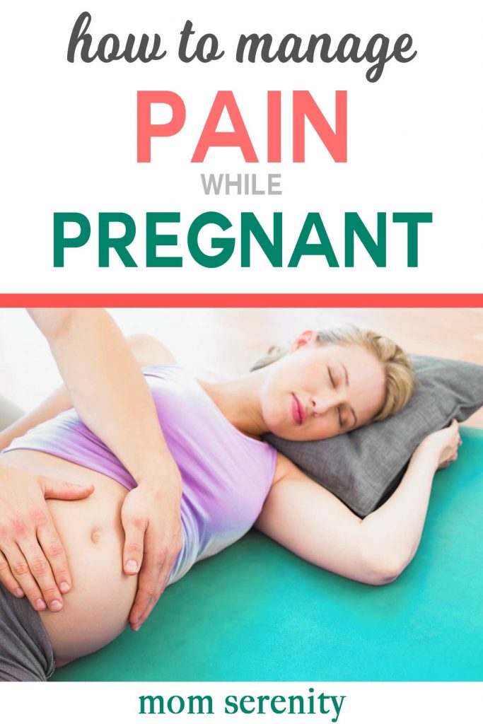 How to manage your pain while pregnant | #pregnancy #pain #massage #momhacks